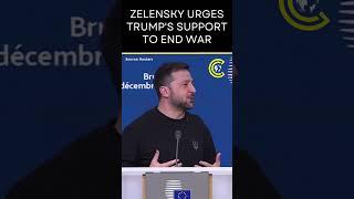 Zelensky Seeks Trump’s Backing at EU Summit, Calls Putin ‘Dangerous’ | CLRCUT