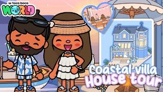 I FINALLY FINISHED DECORATING MY COASTAL HOUSE!  ️ || Toca boca LIFE *with voice* 