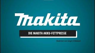 Alles über die Makita 18 V Akku-Fettpresse DGP180