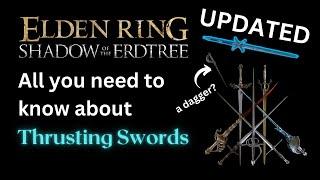 The Best Thrusting Sword Guide and Review (Detailed Breakdown) Elden Ring Shadow of the Erdtree