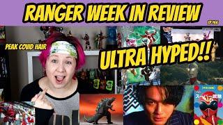 RWIR 166 | ZENKAGER SCANS | ULTRAMAN HYPE | GODZILLA! | POWER RANGERS AND TOKUSATSU NEWS