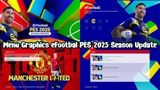 Menu Graphics eFootball PES 2025 Season Update - PES 2021 & Football Life 2024