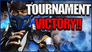 HOW I WON THIS STACKED ONLINE TOURNAMENT WITH SUB ZERO | Mortal Kombat 11