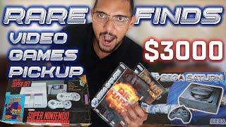 SECRET COLLECTOR GIVES US VIDEO GAMES WORTH $3000 | RETRO CONSOLES | SNES | SEGA SATURN & MORE