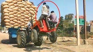 Amazing Tractor Driving Skills - Trucks Fails / Win & Operator Extreme Skill