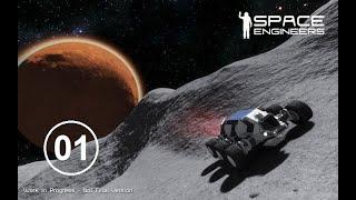 Space Engineers (01) - Покорить Луну  (Спастись с Луны). (перезалив)