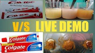 toothpaste demo vs rcm टूथपेस्ट डेमो RCM V/S मार्केट