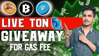 Hamster Kombat Ton Giveaway || Hamster Kombat Gas fee giveaway 