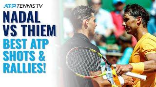 Rafa Nadal vs Dominic Thiem | Best ATP Tennis Shots & Rallies!