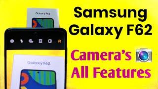 Samsung galaxy f62 camera features || Camera app ui all features