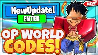 ALL NEW SECRET *WORLD UPDATE* CODES In Roblox Anime Punching Simulator!