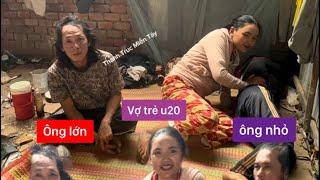 Cô vợ trẻ 20 tuổi sống chung Ông lớn ông nhỏ với hai người đàn ông ở trong nhà hoang