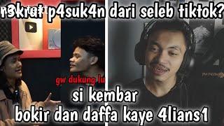 BOKIR BAWA P4SUK4N BARU LAGI NIH? SELEB TIKTOK JADI KEMBARAN BOKIR|| DAFFAKAYE