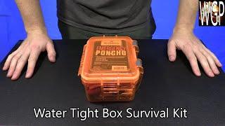 Outdoor Products Water Tight Box Survival Kit