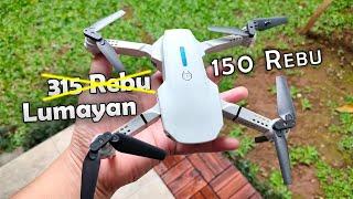 Drone Murah 2 Kamera 150 Rebuan E88 Pro ~ Lumayan Lah Buat Beginner 