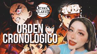 ¿Cómo ver Kimetsu no Yaiba?  sin morir en el intento. | ORDEN CRONOLÓGICO DE DEMON SLAYER