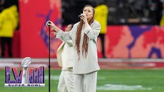 "Lift Every Voice and Sing" Performed by Andra Day at Super Bowl LVIII