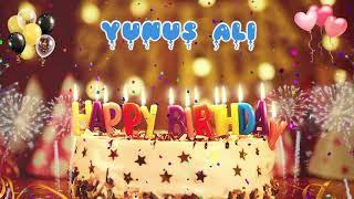 YUNUS ALİ Birthday Song – Happy Birthday Yunus Ali