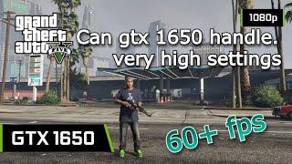 GTX 1650 4 GB | Gta V on the i5 12400 1080p (tested in 2024) in all settings Low to High