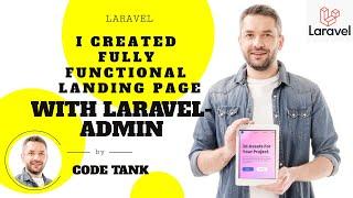 BUILDING YOUR APPLICATION FASTER IN 1HOUR WITH LARAVEL-ADMIN: A FULL DYNAMIC LANDING PORTFOLIO SITE.