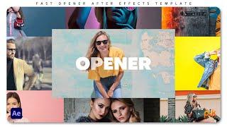 Fast Opener 2in1 - Free After Effects Template | Pik Templates