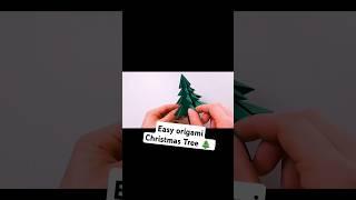 Easy origami Christmas tree 