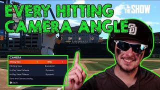 MLB THE SHOW 21 EVERY HITTING CAMERA ANGLE