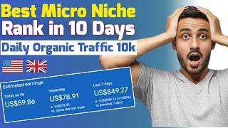 Best Low Competition Micro Niche to Work in 2024 | High Traffic Micro Niche Revealed |