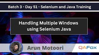 Handling Multiple Windows using Selenium Java (Selenium Java Training #51)