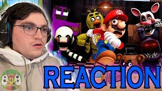 Mario VS FNAF - REMASTERED64: Return to Freddy's Spaghettria Reaction