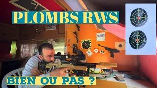 plombs RWS que valent ces projectiles ? Tir à 30 mètres avec le kral puncher 