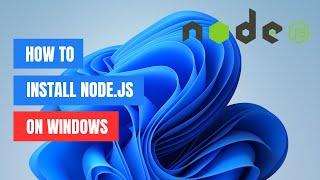 How to Install Node.js on Windows 11/10 (2024)