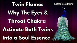 Twin Flames Why The Eyes & Throat Chakra Activate Both Twins Into Soul Essence