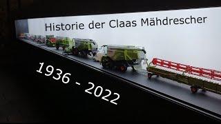 Historie der Claas Mähdrescher: Lexion, Tucano, Matador - History of Claas combine harvesters