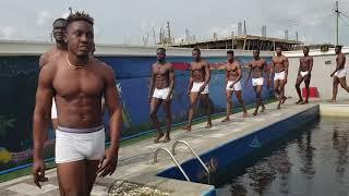 Mr Ideal Nigeria 2020 - Team Melvin beach body presentation