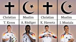 Religion Of German Football Players #germany#religion#muslim #christian