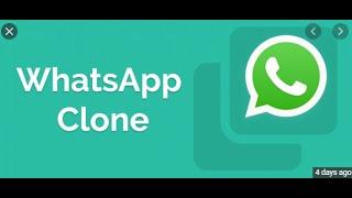 Advanced WhatsApp Clone App [Firebase] in Android Studio DEMO