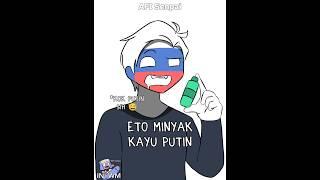 Ruskiy Bingung Tentang Indonesia - Ruskiy Russia the Series [1] || #countryhumans #shorts