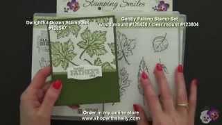 Make a Father's Day card with Stampin' Up! Gently Falling Stamp Set