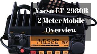 Yaesu FT-2980R Two Meter Mobile Overview