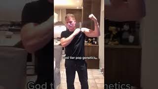 Ex-Bodybuilder dad genetics  #shorts (TikTok @kliamanfit)