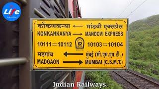 Indian Railways Journey: Mandovi Express | Captivating Sounds of Train Vendors