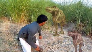 Mysterious Island (2024)dinosaur video Jurassic World  || Musa/Zamzam Darr Gaiy  || Short Videoa