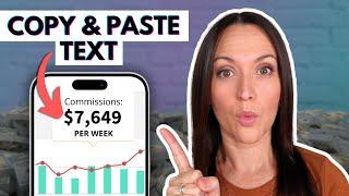 Earn 3,768/Week by Copying & Pasting Text | Make Money from your Phone