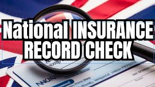 How To Check Your National Insurance Record