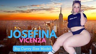 Josefina Vicenza | Curvy Model | Plus Size Model | Influencer Star | Wiki, Age, Biography
