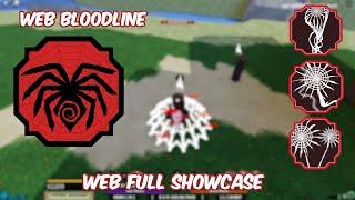 Web Bloodline FULL SHOWCASE I Shindo Life Web Showcase