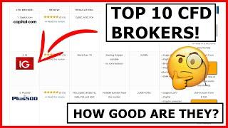  10 best CFD Brokers in comparison (List for traders)