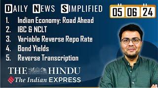 The Hindu & The Indian Express Analysis | 05 June, 2024 | Daily Current Affairs | DNS | UPSC CSE