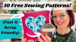 10 Fast and Free Sewing Patterns!